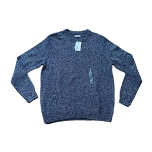 Sonoma Crew Supersoft Sweater Men’s Size XL Blue White Pullover NWT - Picture 1 of 11