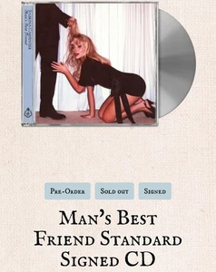 Sabrina Carpenter SIGNIERT - Man’s Best Friend CD - Autogramm Beilage VORVERKAUF - Bild 1 von 1
