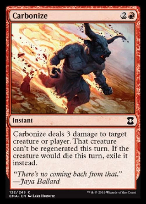 Carbonize - Light Play MTG Eternal Masters - Image 1 of 1