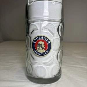 Paulaner Oktoberfest Limited Edition 1 Liter Glas Bierstein Made in Germany - Bild 1 von 4