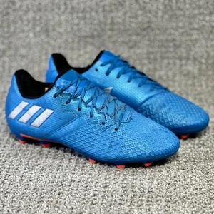 Adidas Messi Nemeziz 16.3 Blue Coral Soccer Football Cleats S79622 Youth Size 3 - Picture 1 of 8