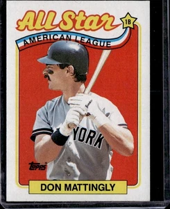 1989 Topps - All-Star Don Mattently #397 - Foto 1 di 2