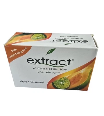 ORIGINAL Extract whitening herbal soap 6X 125g