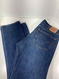 Levis 501 Jeans Men Size 38X34 Blue Denim Button Fly Classic Red Tab Vintage Y2K