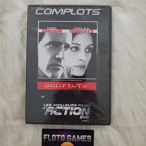 DVD ZONE 2 FR : Complots - Mel Gibson Julia Roberts - 1997 - NEUF - Floto Games - Imagen 1 de 2