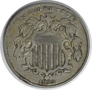 1882 Shield Nickel RPD EF Uncertified #930 - Picture 1 of 2