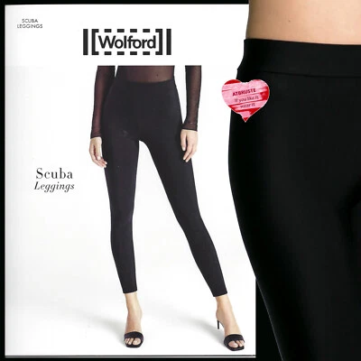 Wolford Scuba Leggings • L • Black ... Comfortably Soft, High Elastic Jersey - Image 1 of 4