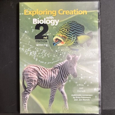 Apologia Biology (2nd Ed) By Jay Wile Textbook On CD-ROM (NO SOLUTIONS/TEST CD) - Image 1 of 3