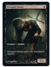 Innistrad Gameday Promo ** 4x Diregraf Ghoul (Full Art) x4 (NM!) ** Mtg Magic