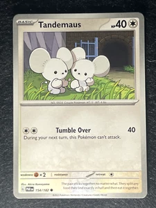 SV04: Paradox Rift #154/182 Tandemaus Pokemon TCG NM - Picture 1 of 2