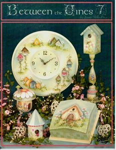 Between the Vines 7 Jamie Mills-Price Decorative Painting Patterns Craft Book - Picture 1 of 7