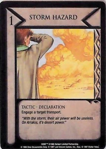 Dune CCG Storm Hazard - Eye of the Storm - Picture 1 of 2