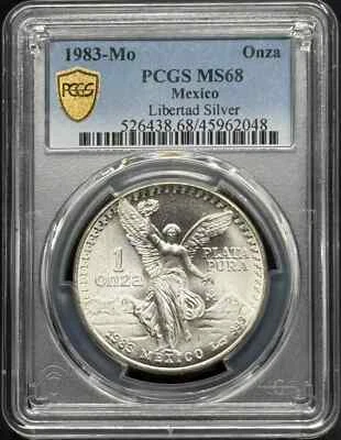 1983 Mo Libertad PCGS MS-68 - Image 1 of 2