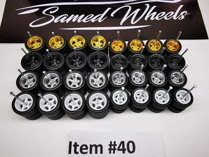 Samed Wheels 16 set pack 5 bolt MIX 10-12mm #40 - Picture 1 of 5