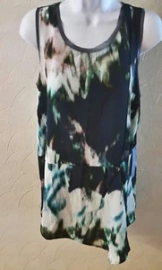 Simply Vera Vera Wang blouse for womens size S. Summer Traveler color. Re. $44. - Bild 1 von 3