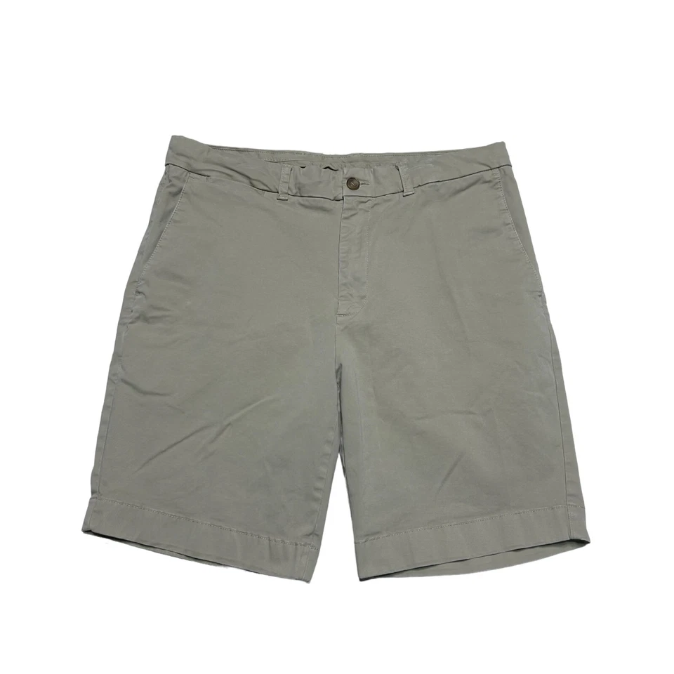 Pantalones Cortos Daniel Cremieux Para Hombre 35 Caqui Brighton Chino Frente Plano Informal Foto 1 de 4