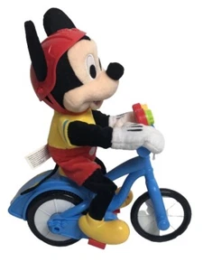 Mickey Mouse Clubhouse ~ Boppin Bikin Mickey Mouse ~ Plush Toy ~ 12” - Picture 1 of 8