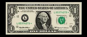 ⭐️$1 1999 Federal Reserve Note STAR Free Shipping GEM Uncirculated #10 - Picture 1 of 2