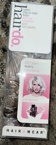 Extensiones de cabello con clip para salón HairDo Jessica Simpson 15" R29S fresa esmaltada - Imagen 1 de 3