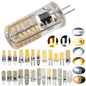 Dimmable G4 G9 E14 LED Bulb 2835 3014 COB Lamp Led Replace Halogen AC DC12V 220V - Picture 1 of 55