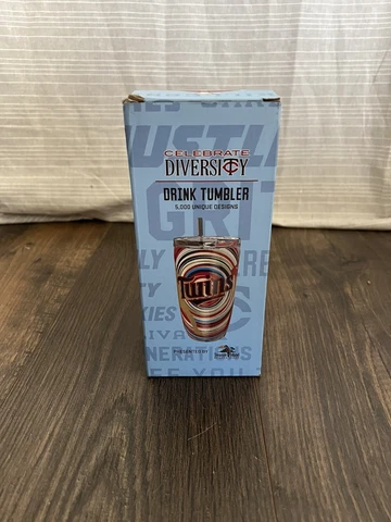 Minnesota Twins Celebrat Diversity Drink Tumbler SGA NEW Cover