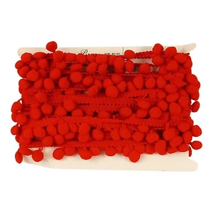Belagio Enterprises 1" Wide  Pompom Fringe (10 Yard Roll) | BP-101 - Picture 1 of 47