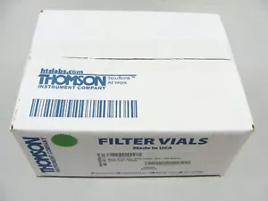 New - Thomson Filter Vials nano | Filter 15530-200 PTFE .2um Green Cap CS200 - Picture 1 of 2
