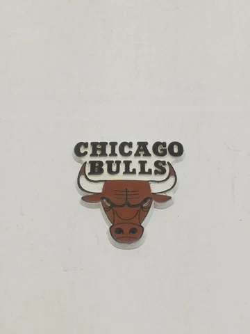 NBA Chicago Bulls Rubber Fridge Magnet Vintage Basketball Great Gift! OOP Cover