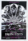 RZA & Tarantino THE MAN WITH THE IRON FISTS orig. movie poster/Kung Fu/Lucy Liu