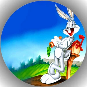 Tortenaufleger Geburtstag Party Tortenbild Fondant - Oblate Looney Tunes P4 - Bild 1 von 1