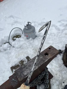 Antique Whale Harpoon. Forged Steel 12" - Picture 1 of 4