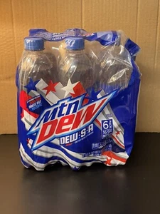 Mountain Dew S A Full 6pk 16.9oz Bottles (2021) - Picture 1 of 5