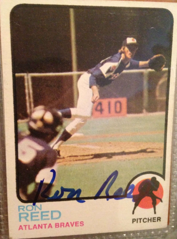 Ron Reed Autographed 1973 Topps #72 - Image 1 of 1