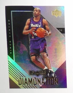 Toronto Raptors 1999-00 Upper Deck Black Diamond Diamonation VINCE CARTER #D1 - Picture 1 of 3