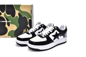 BAPE/A/Bathing Ape Bape Sta Classic Skateboard Shoes Unisex Low-Top Sneakers-