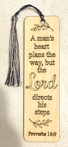 6" Wood Bookmarks - Bible Verse - Bild 1 von 23