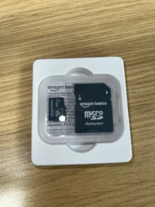 Amazon Basics MicroSDXC - 128GB Memory With Full Size Adapter - 100MB/S - Picture 1 of 1