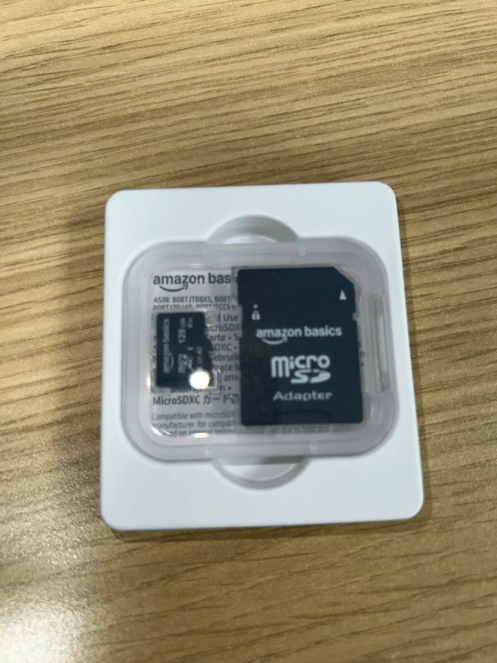 Amazon Basics MicroSDXC - 128GB Memory With Full Size Adapter - 100MB/S - Image 1 of 1