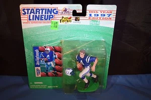 1997 Kenner Starting Lineup Football Figure Jim Harbaugh Colts NFL - Picture 1 of 3