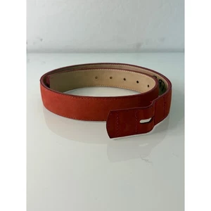 Omega 98607 Brown Small Leather Belt (No Buckle)Made in USA- NWOT - Picture 1 of 3