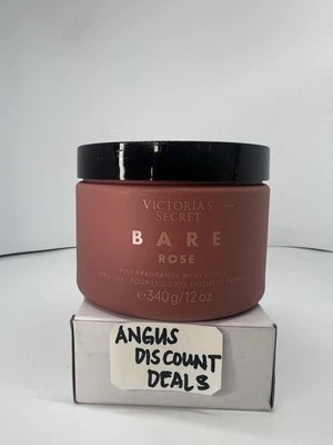 Exfoliante corporal Victoria's Secret BARE rosa fragancia fina 12 oz, envío rápido, NUEVO Foto 1 de 2