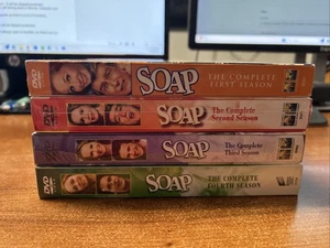 SOAP the Complete TV Show Series Seasons 1-4 (DVD) (2,3,4 all Sealed) - Picture 1 of 2