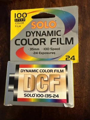 SOLO 100 Speed 35mm Color Film 24 Exp Dynamic DCF Vintage Exp 01/2006 - Image 1 of 4