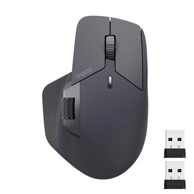 Rapoo MT760L Wireless Mouse Bluetooth Multi-Device 90 Day Battery Life - Image 1 of 4