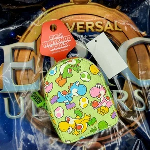 NUOVO Portachiavi Zaino Universal Orlando Epic Universe Super Nintendo World Yoshi - Foto 1 di 4