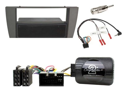 Juego de radio adaptador de volante DIN radio de coche para Jaguar X-Type S-Type 2003-2008 - Imagen 1 de 4
