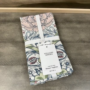 Morris & Co. x Williams Sonoma Severne Dinner Napkins Set/4 Spring Multi NWT - Picture 1 of 7