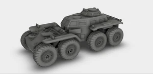 Lockheed XM808 Twister Spähpanzer Bausatz 3D Druck 1:87 -  1:35 - Picture 1 of 5