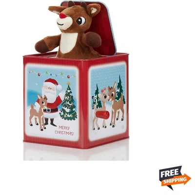Rudolph the Red-Nosed Reindeer Jack-In-The-Box - Image 1 of 4