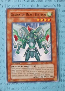 GLAS-EN020 Gladiator Beast Bestiari Yu-Gi-Oh Card 1st Edition - Picture 1 of 4